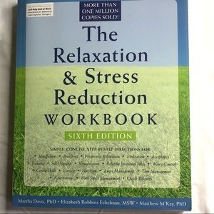 Relaxation And Stress Reduction Workbook  Sixth Edition Softcover Book